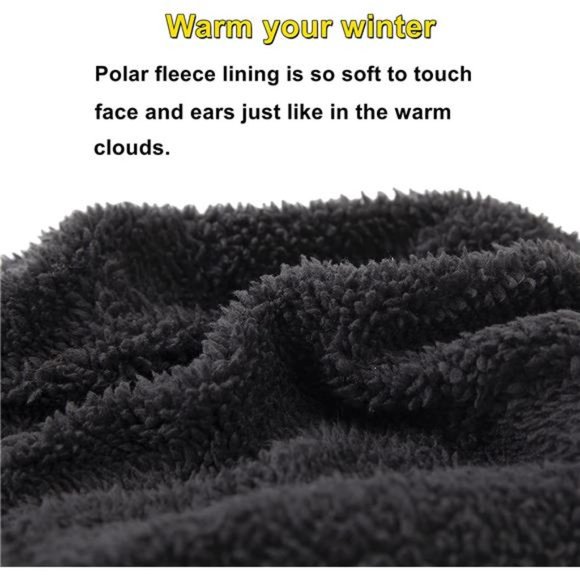 DASMINI Women/Girls Thick Warm Winter Hat & Infinity Scarf Set with Faux Fur Pom main image 4